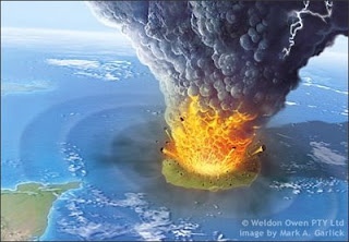 Sejarah Awal Meletusnya Gunung Krakatau di Indonesia Sejarah Awal Meletusnya Gunung Krakatau di Indonesia