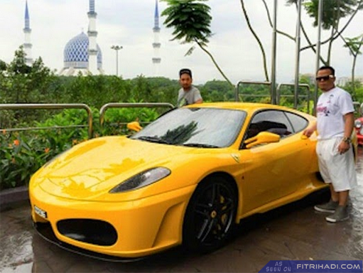 (Kisah Sebenar) Kemalangan Babitkan Kereta Ferrari Zizan