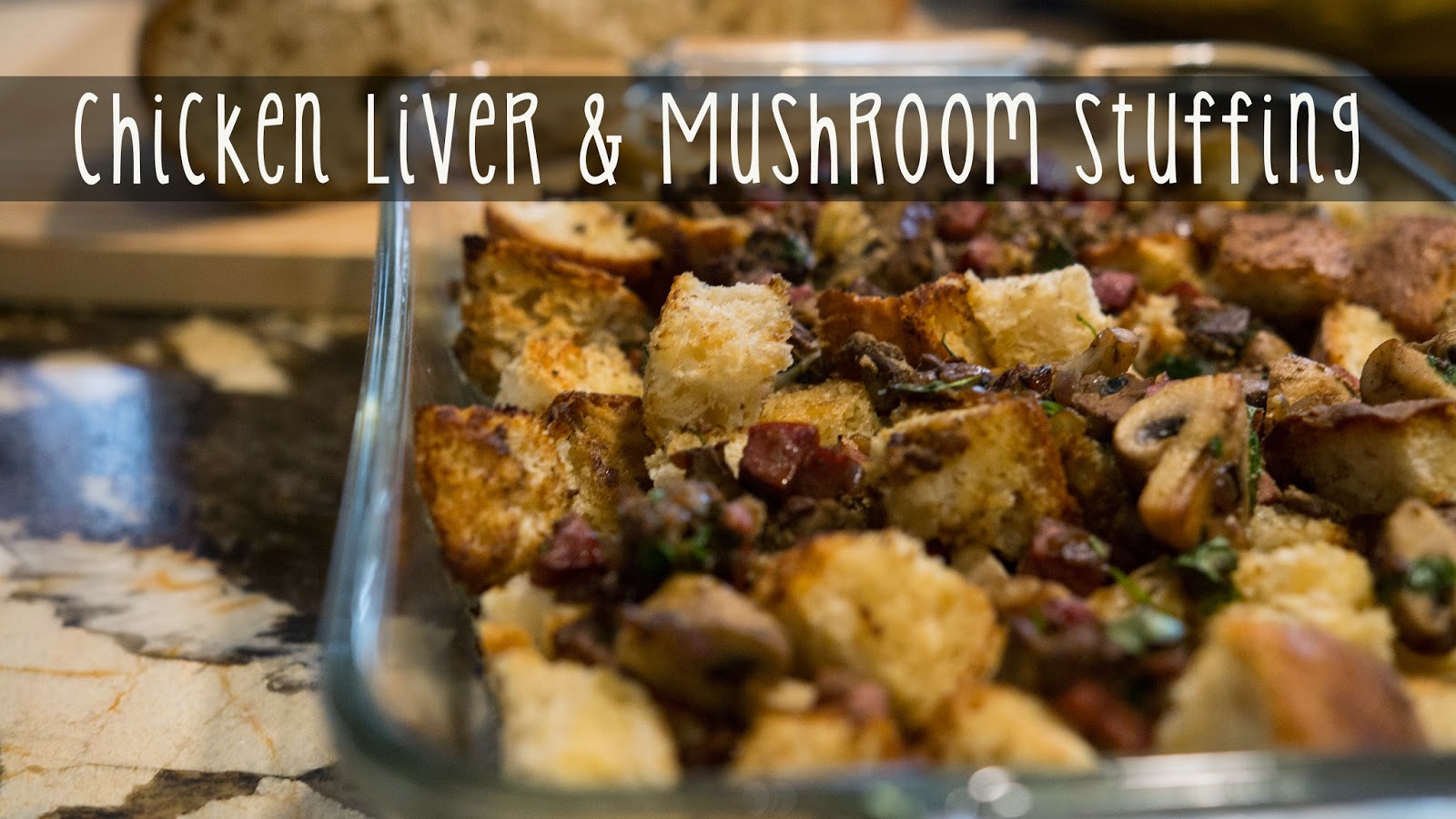 Kravings Food Adventures by Karen Ahmed Chicken Liver & Mushroom Stuffing