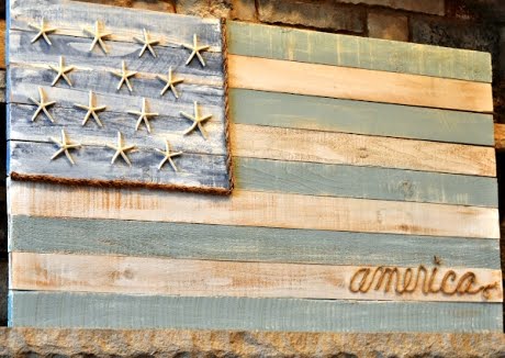 Completely Coastal: Making a Coastal American Flag