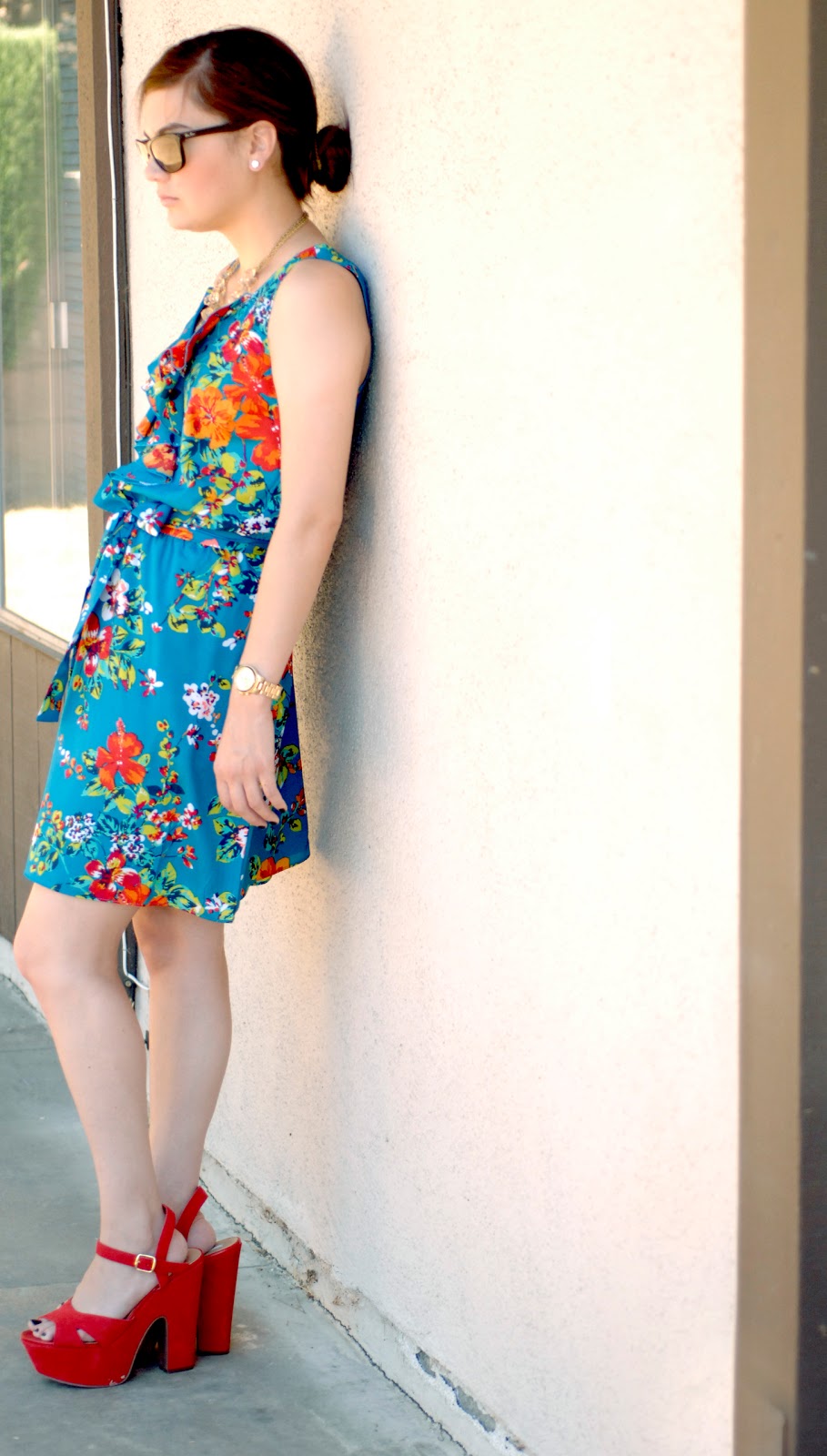 dressed to EXPRESS Petals to the metal