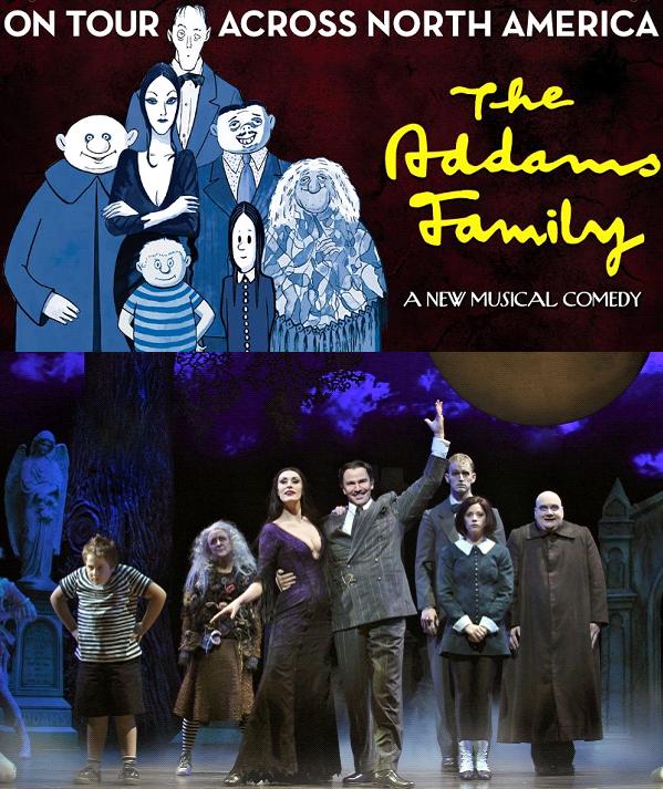 A PLACE FOR TICKETS The Blog The 3.0 US Tour of Broadway's THE ADDAMS