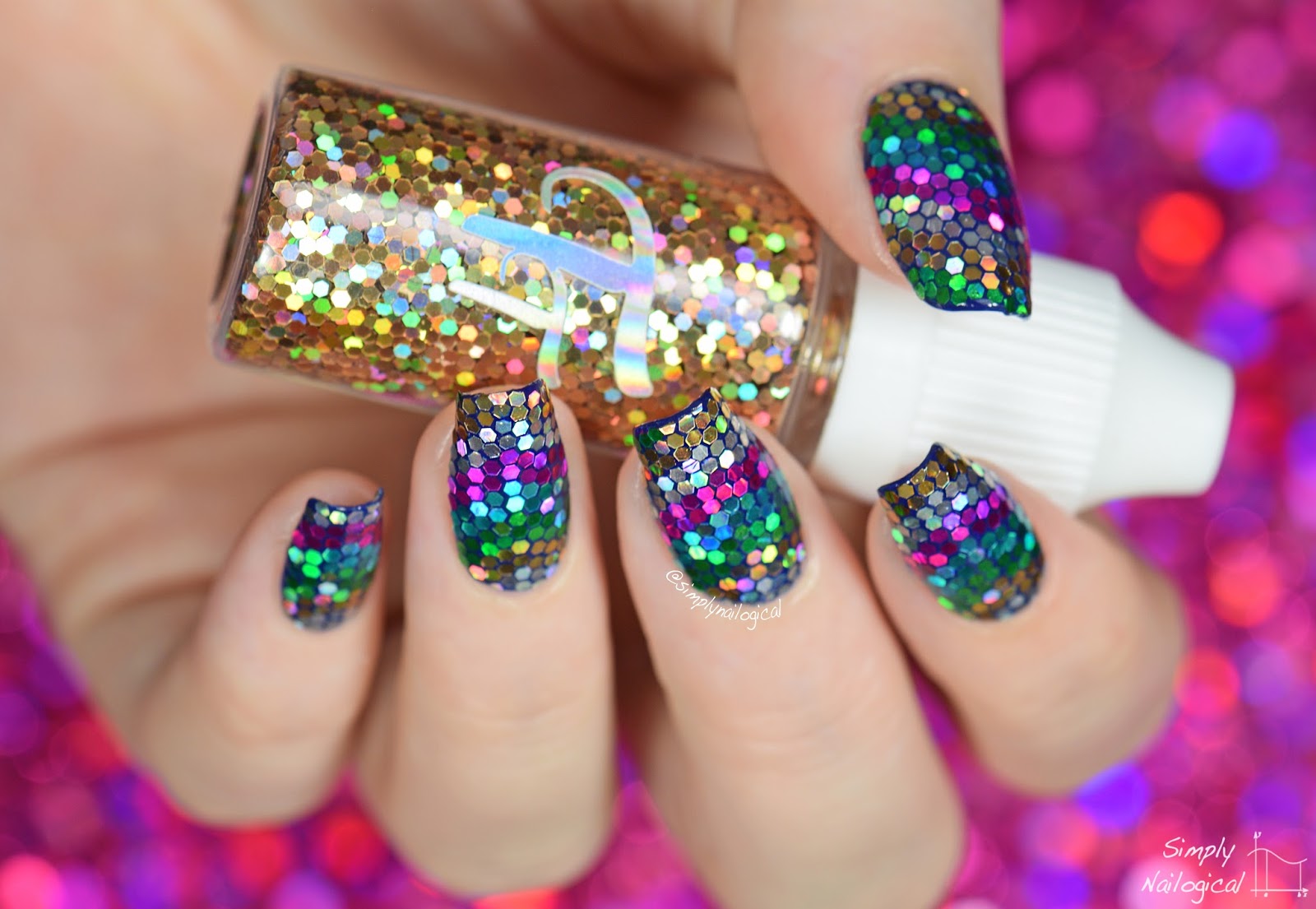 Isn't this cake glitter so much more - Simply Nailogical