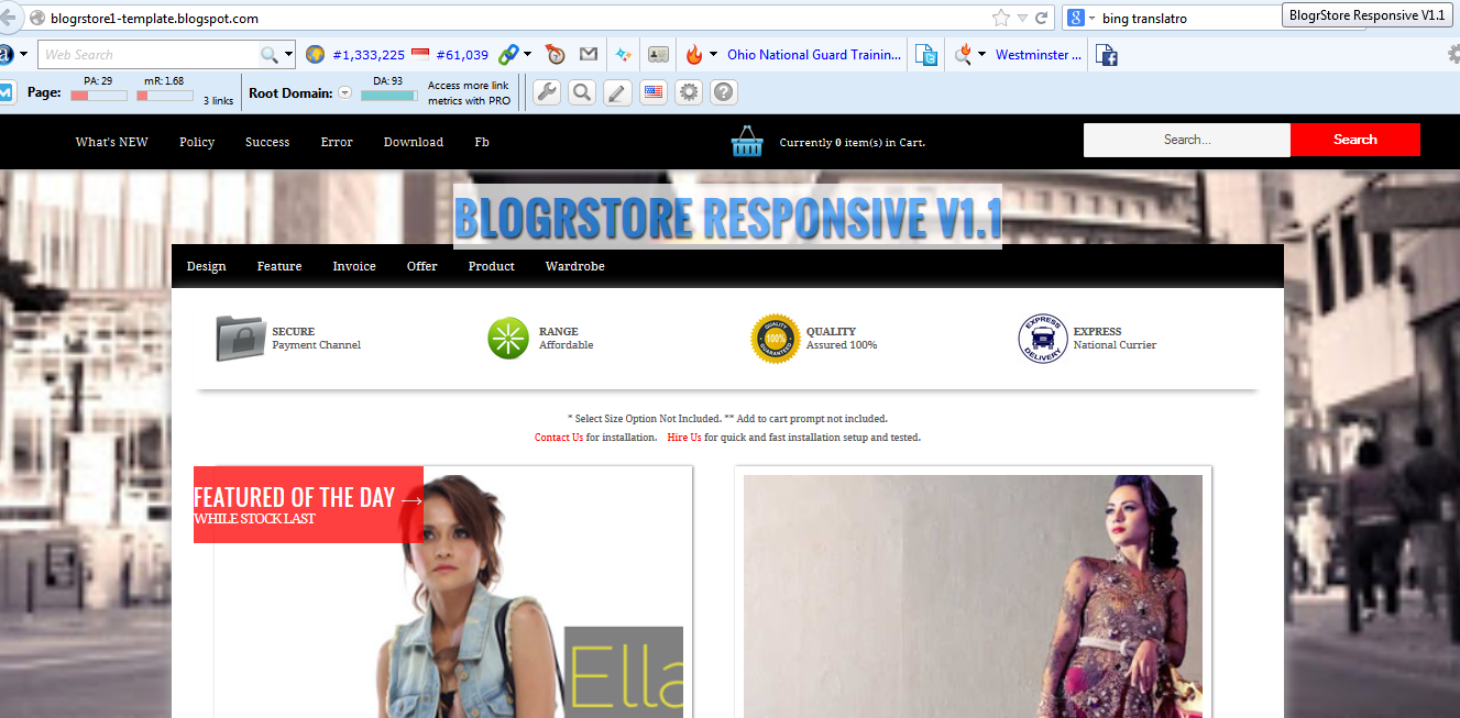 Chia sẻ 4 Template Blogspot bán hàng Chia sẻ 4 Template Blogspot bán hàng