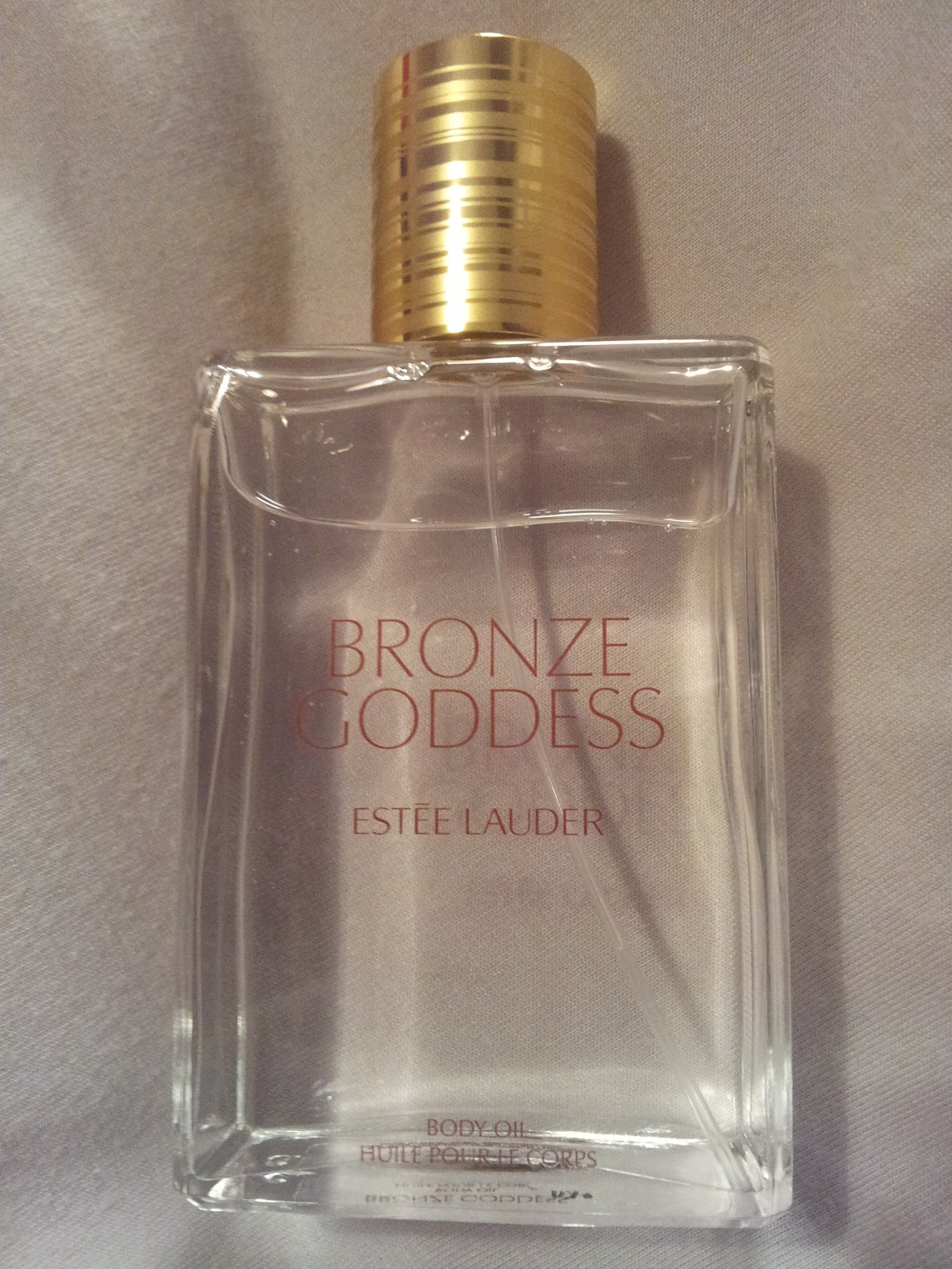 LondonBeauty Review Estee Lauder Bronze Goddess Body Oil Spray