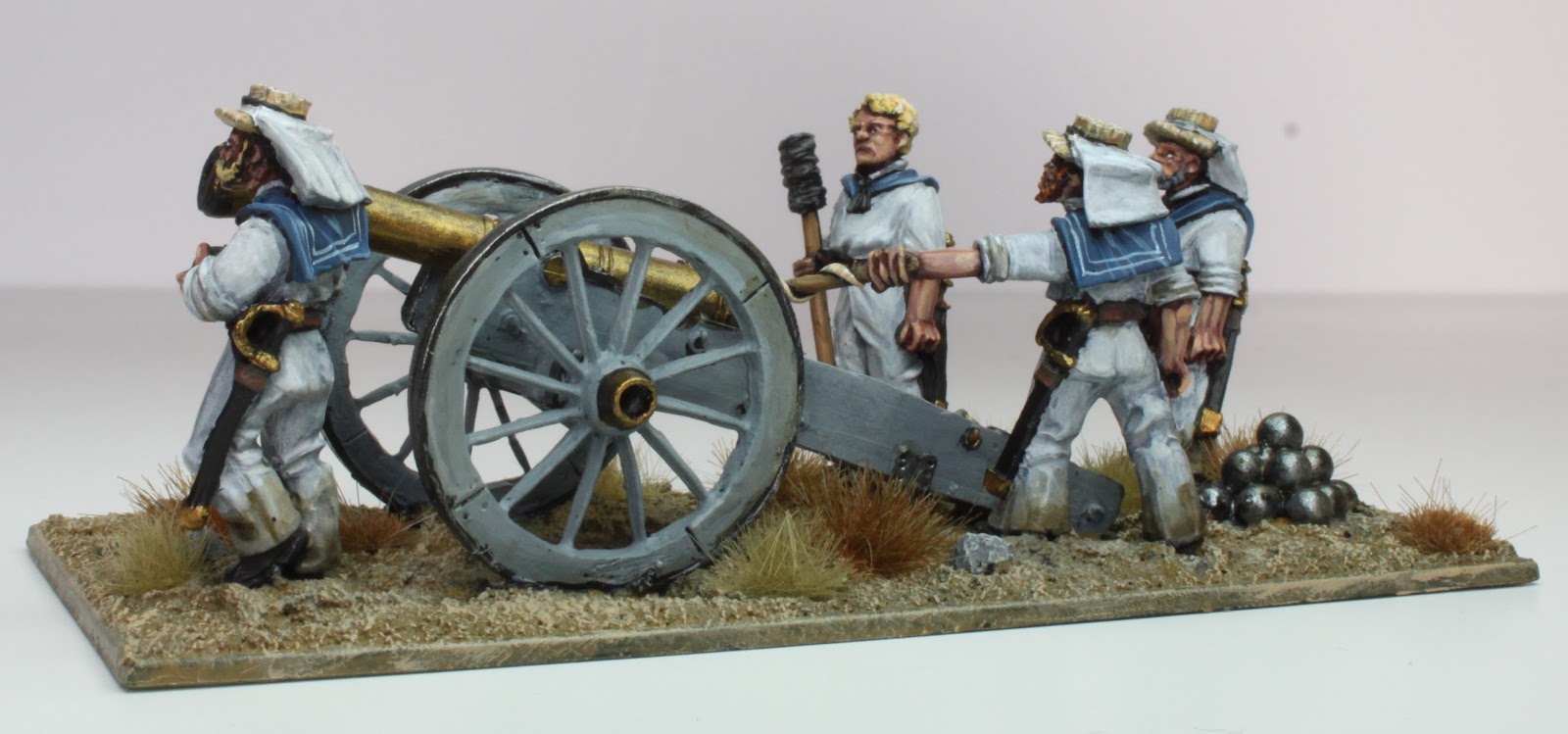 28mm Victorian Warfare Naval Brigade Artillery