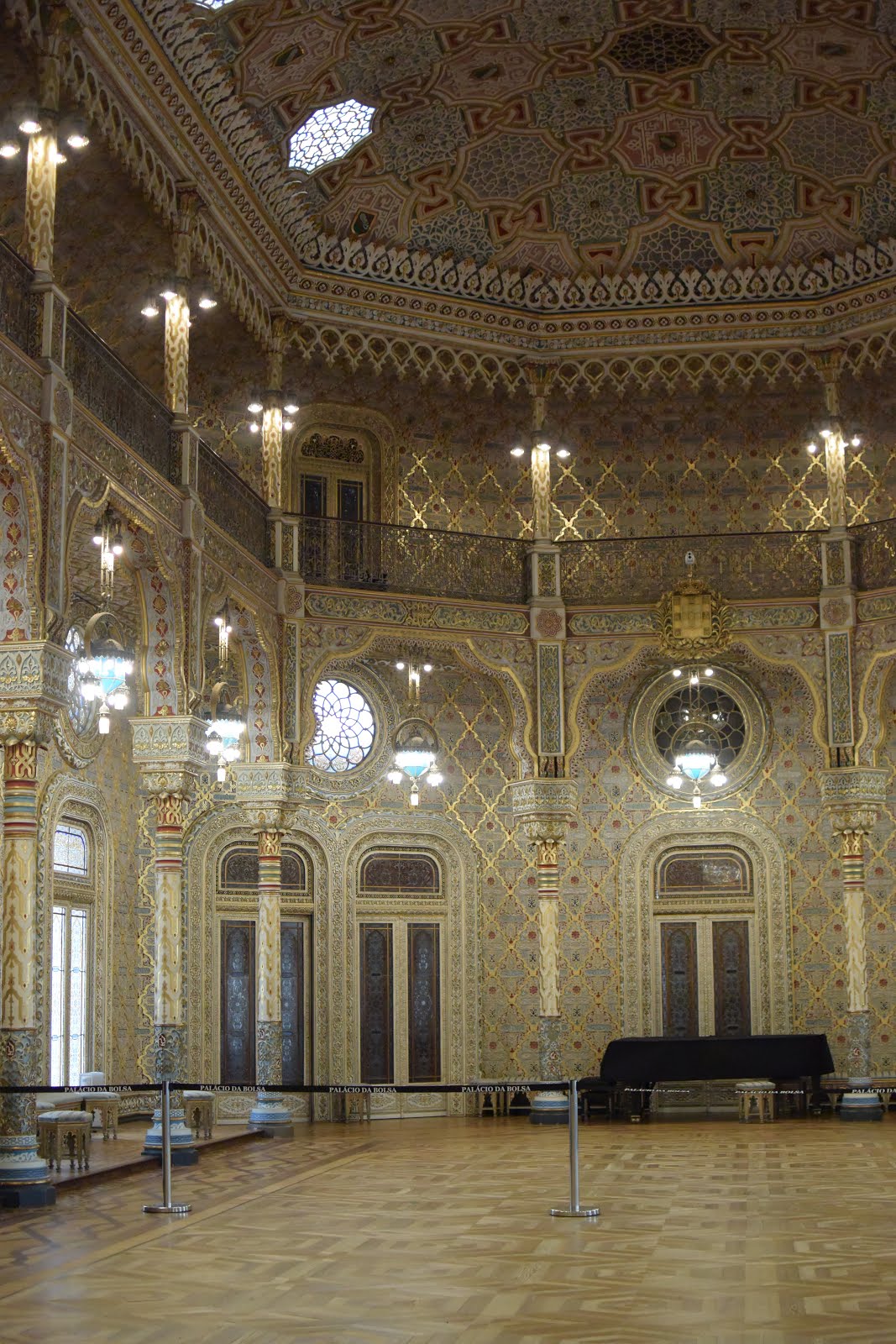 大航海時代を巡る旅inポルトガル ポルトガル４日目 ポルト ボルサ宮 Palacio Da Bolsa アラブの間