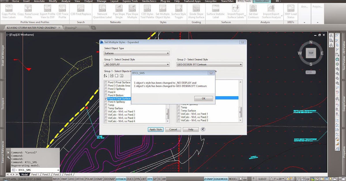 Beyond Civil3D Missing Or Hidden Dialog Boxes in AutoCAD