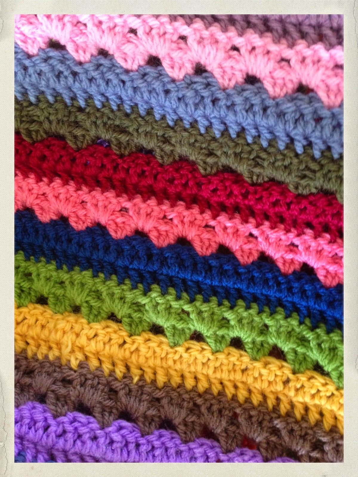 Cosy CAL Blanket Threadbare Creations