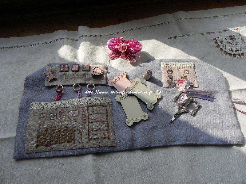 Atelier des fées brodeuses La trousse Marie ou l'atelier des fées