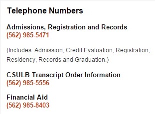 FINANCIAL AID California State University, Long Beach