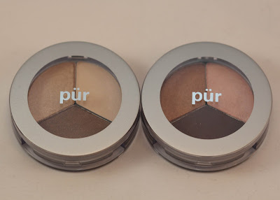 Pur Minerals Eyeshadow Trios Classic Beauty and Jet Setter