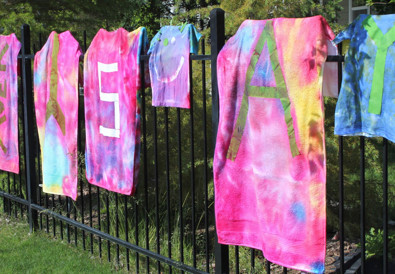 Crafty Sisters Spray Tye Dye Towels