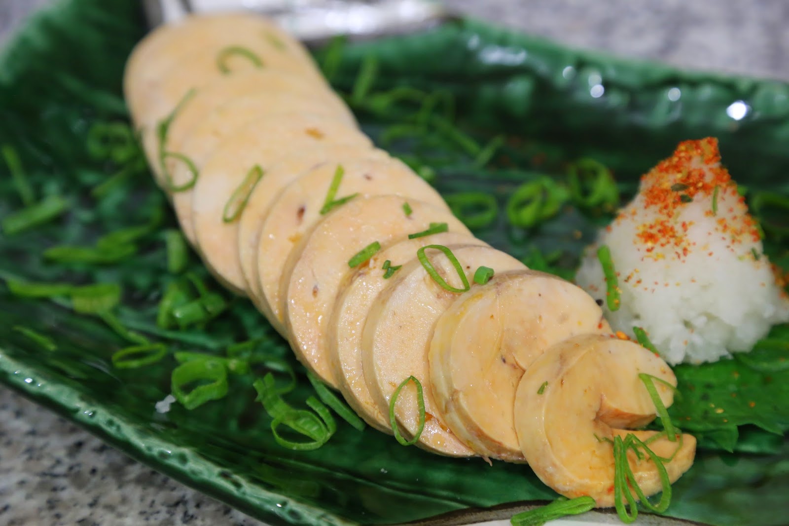 Delicious Bay Life San Francisco 梅の花とあん肝