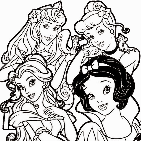colorindo com as lembrancinhas rcbx desenhos para colorir princesas