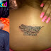 Female Fan Shows Love To Davido With A Tattoo