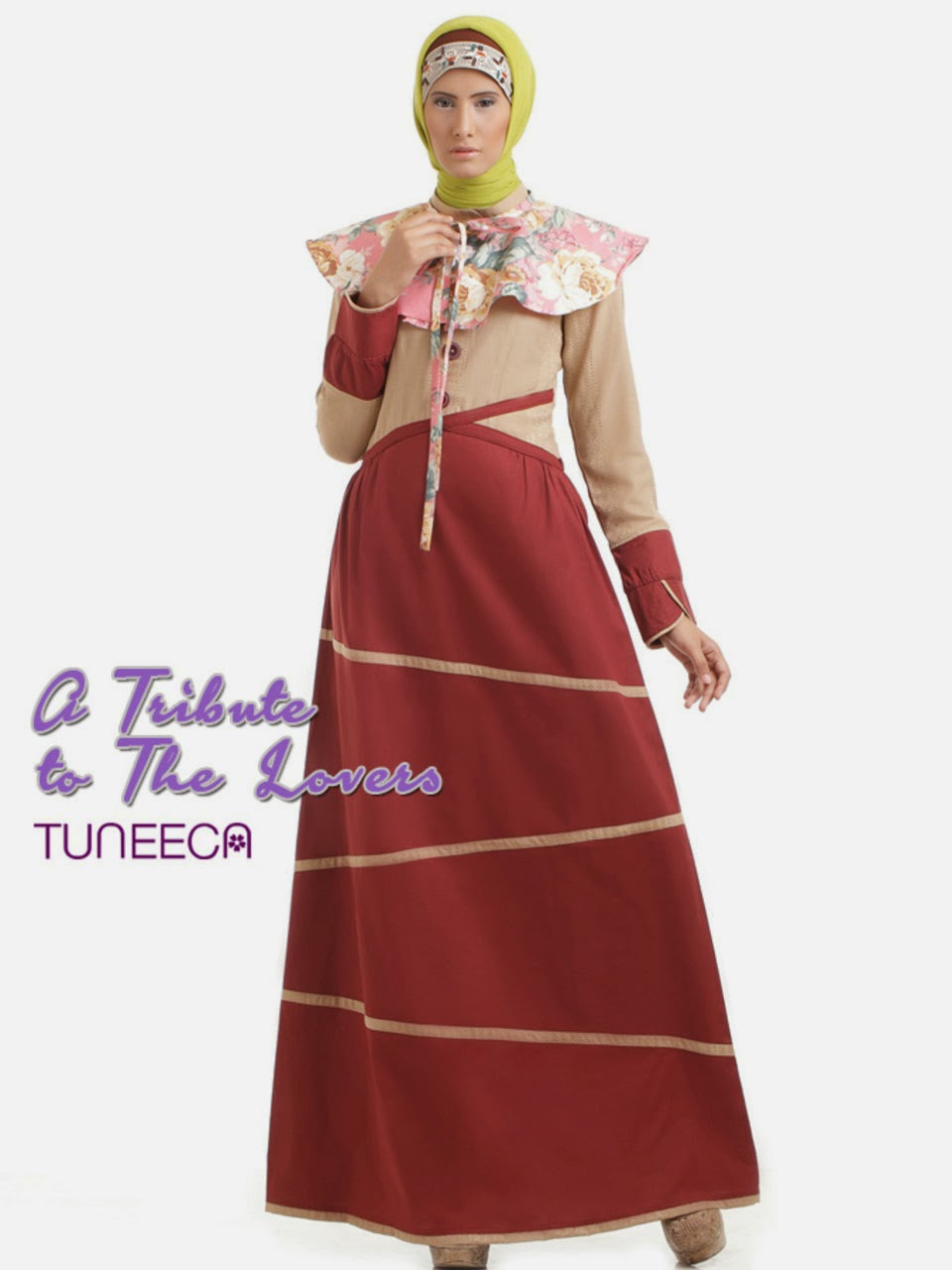 12 Contoh Model Gamis Muslim Lebaran Terbaru Kumpulan Model Baju