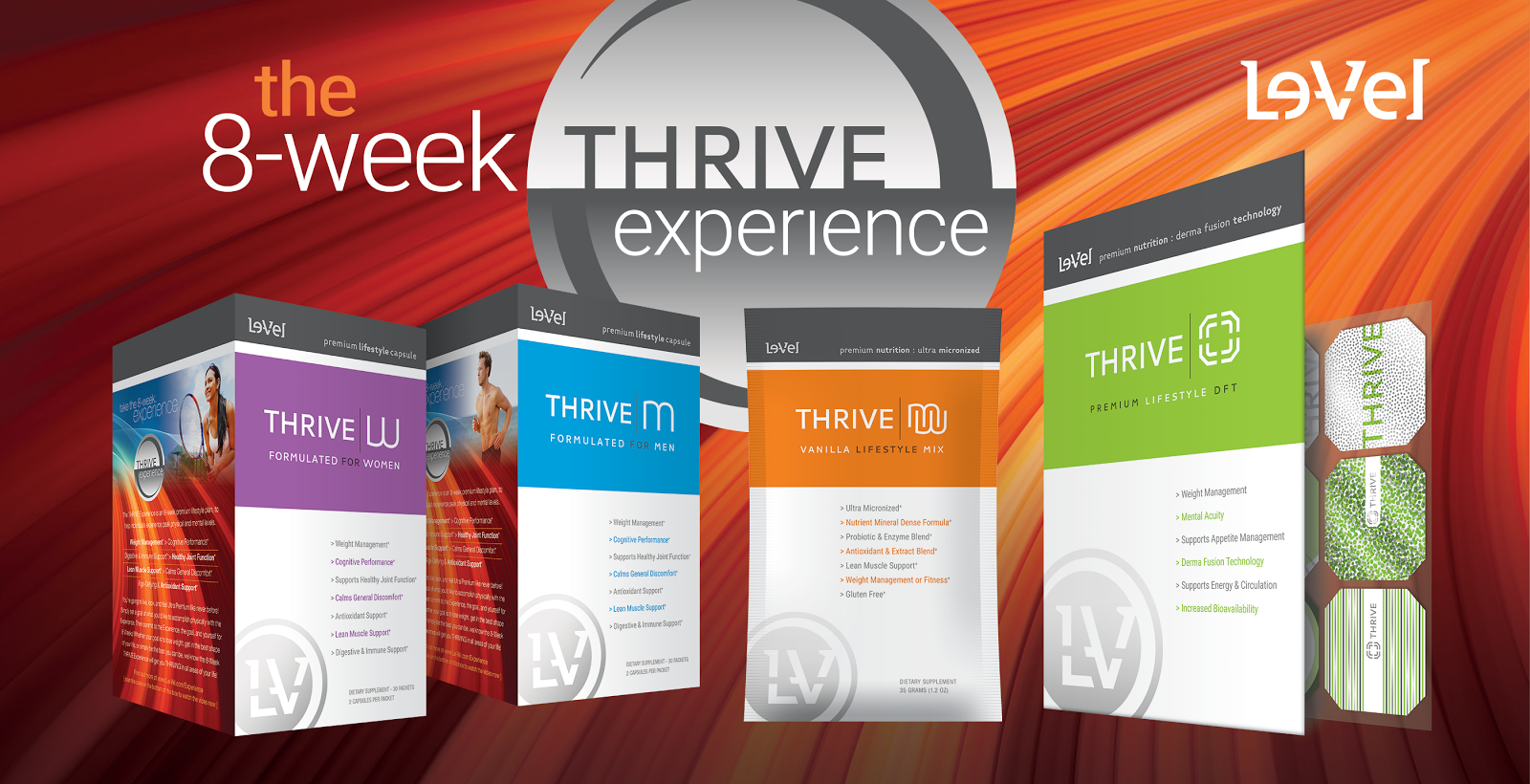 The 8 week THRIVE experience