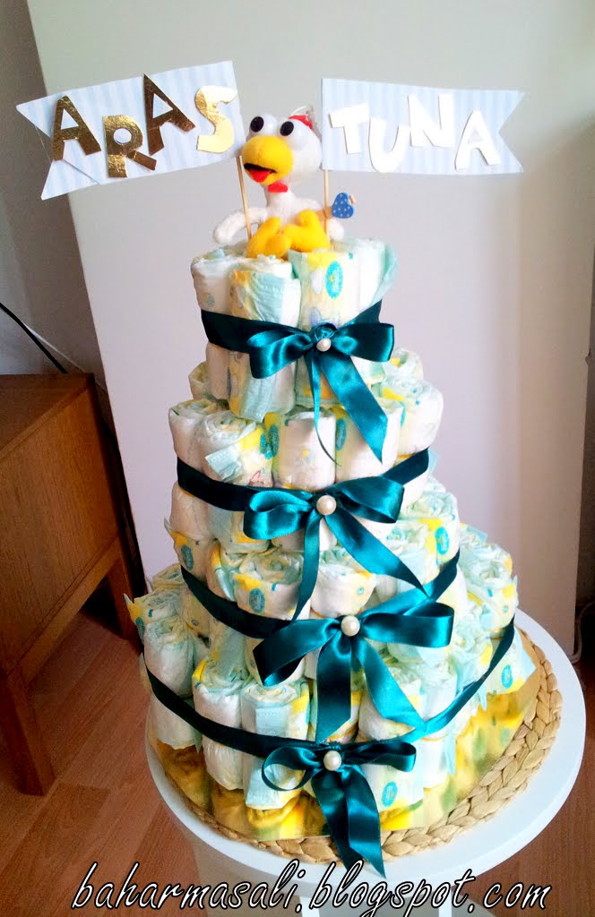 BAHAR MASALI Bebek bezi pastası