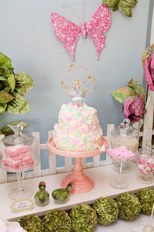 Kara s Party Ideas Fairy Garden 3rd Birthday Butterfly ...
