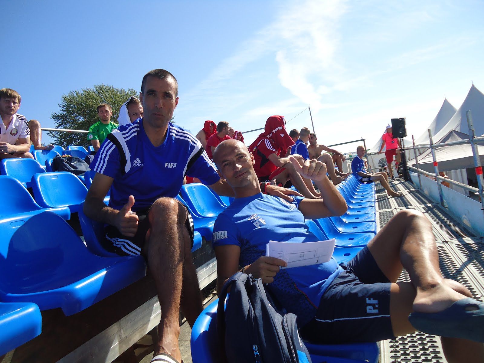 ANTONIO PEREIRA (ARBITRO PORTUGUES) E PAULO VIOLA