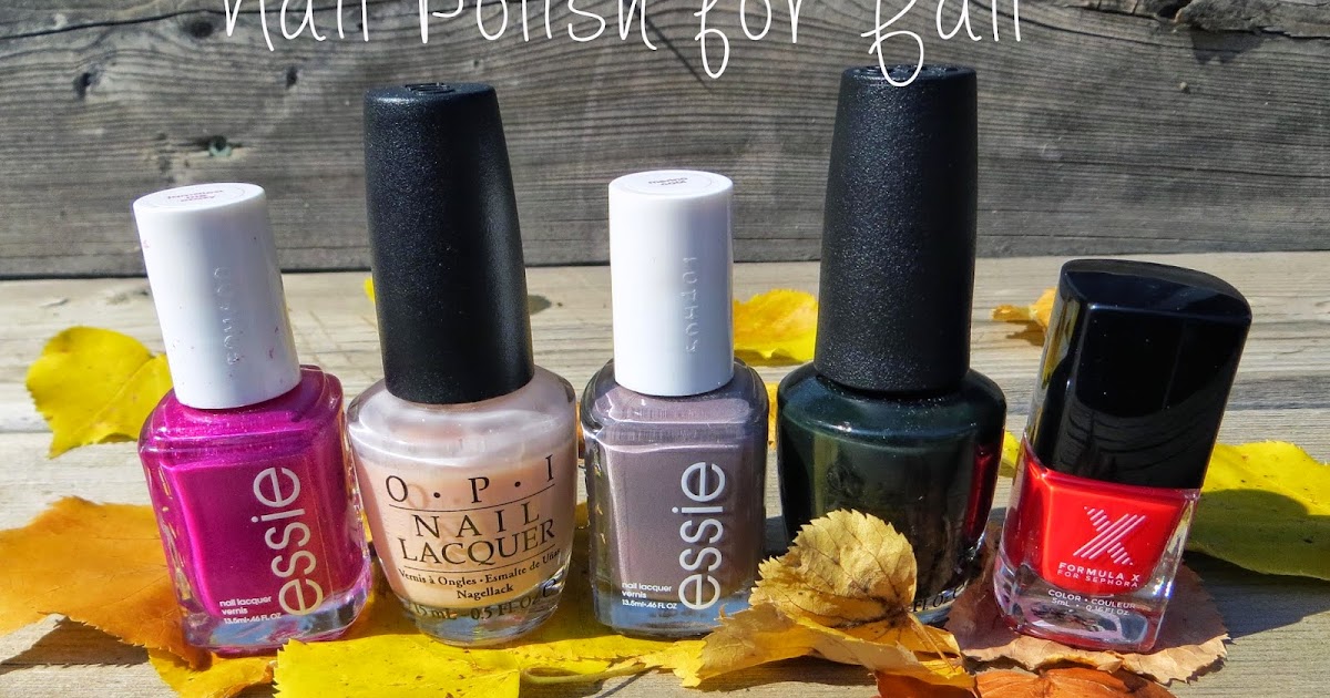 Beauty by Birdy Top 5 Nail Colours for Fall