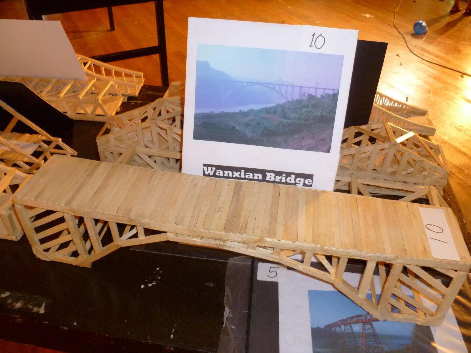 DIGital Structures Model PopsicleStick Bridges of the Bridges in Asia