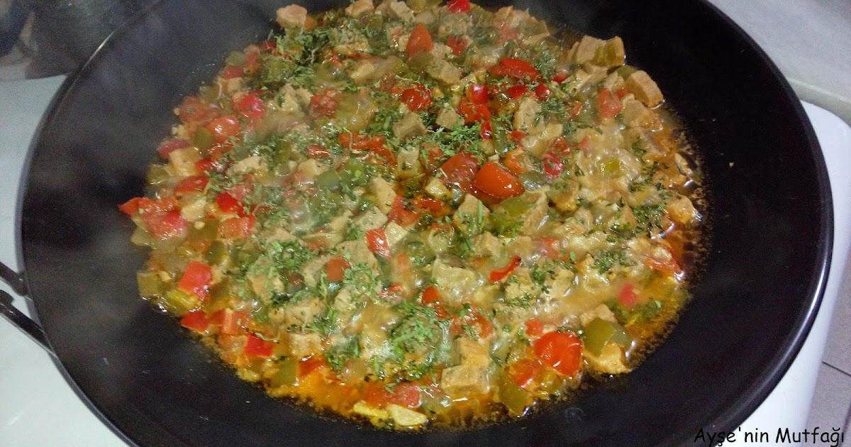 Ayşe�nin Mutfağından Yemek Tarifleri Sac Kavurma tarifiDana etinden