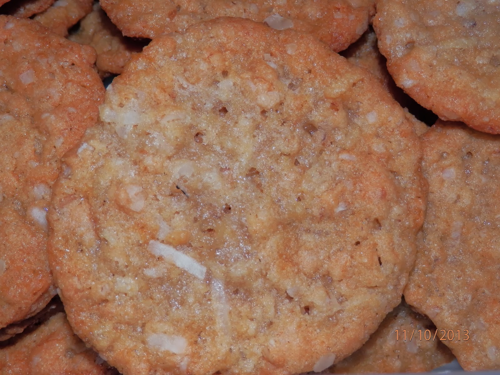 Jazzy Allergy Recipes Egg Free, Dairy Free Crispy Oatmeal Coconut Lace