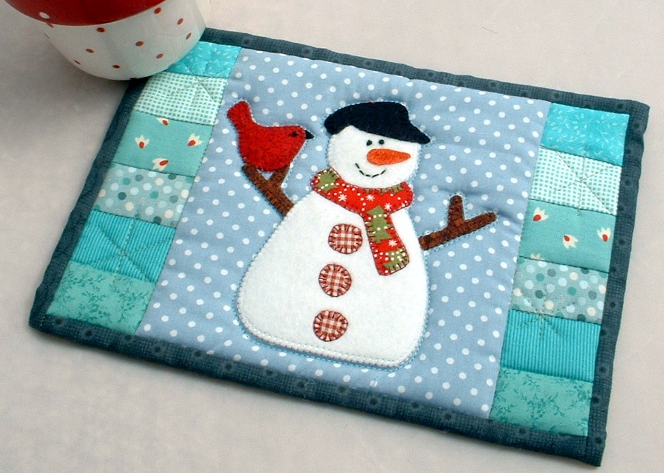 The Patchsmith Patchsmith Christmas Mug Rugs