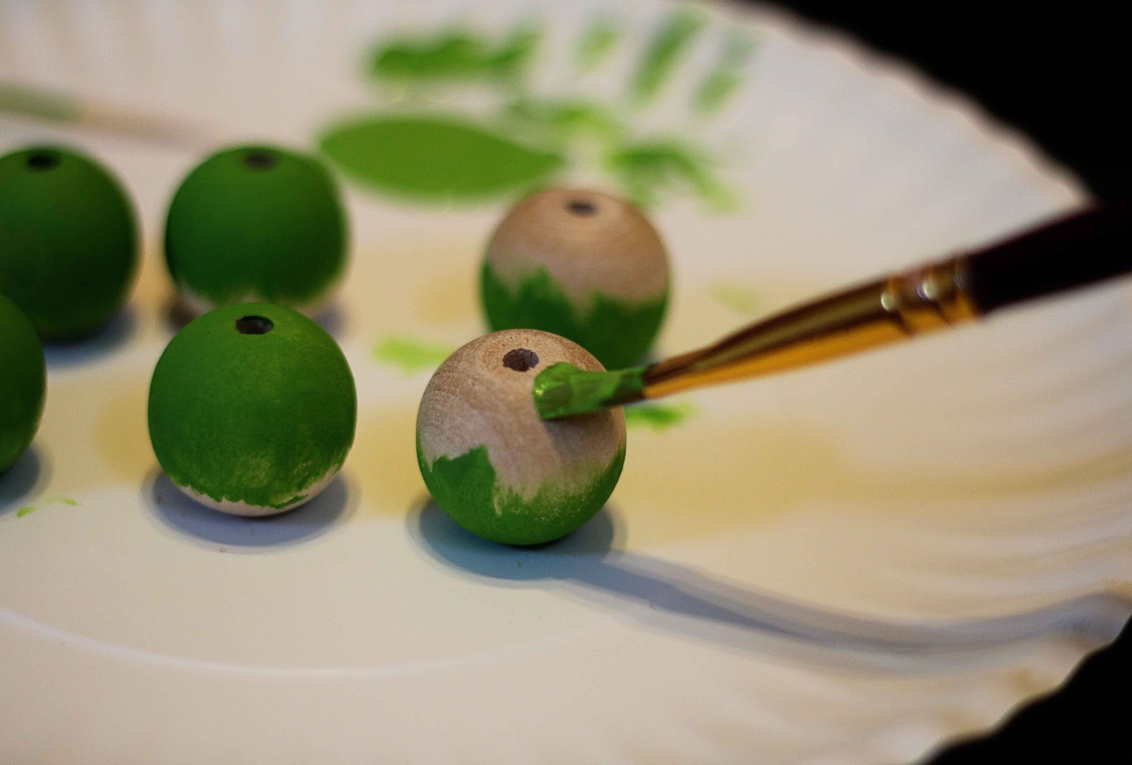 Easy Beaded Necklace DIY The Cream to My Coffee