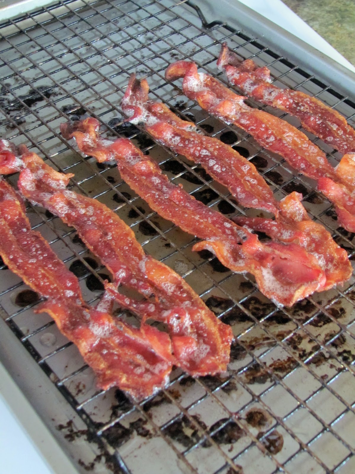The Girly Girl Cooks Perfectly Baked Bacon