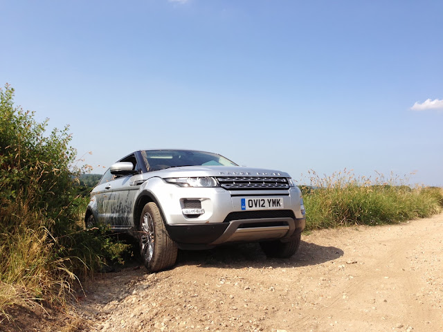 Range Rover Evoque off-roading