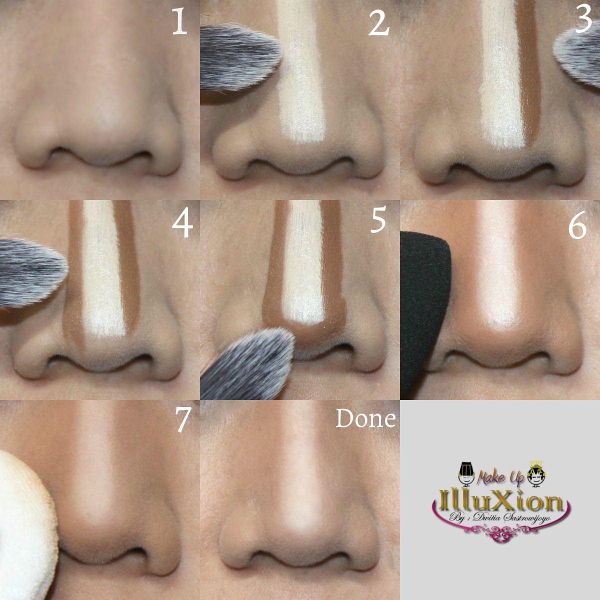 TIPS AND TRICK By Dwitia Sastrowijoyo Tutorial Shading Hidung