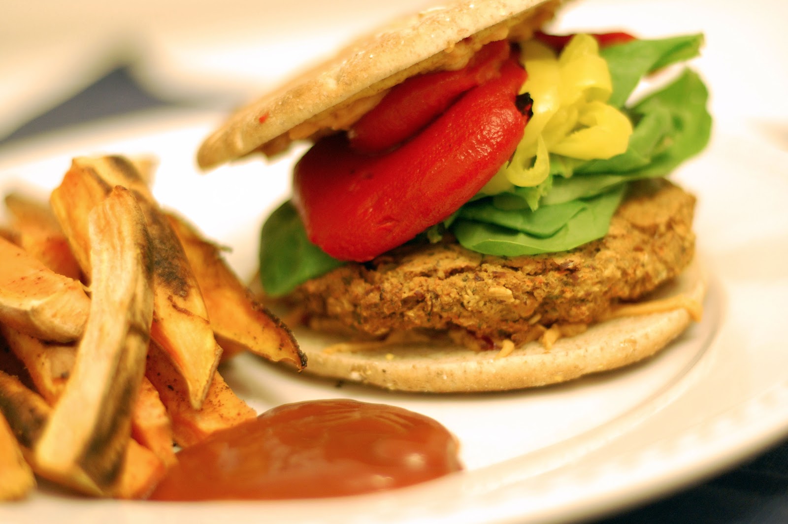 Where's the Beach? Red Beans and Tofu Burgers & Way to Go Wednesday