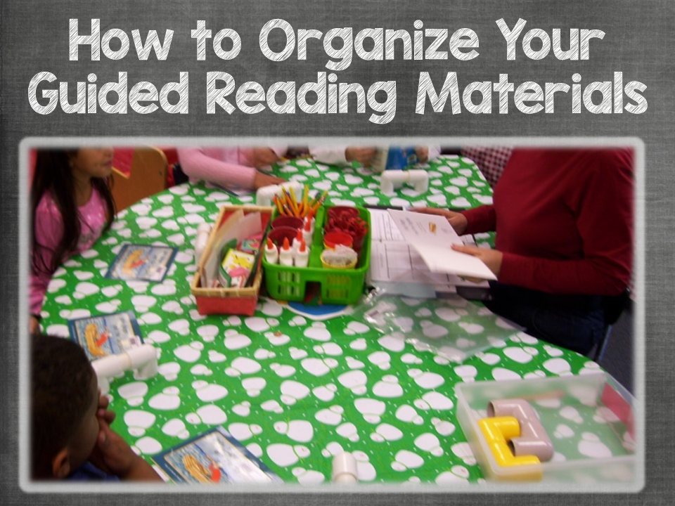 How to Organize Your Guided Reading Materials KinderGals Bloglovin’
