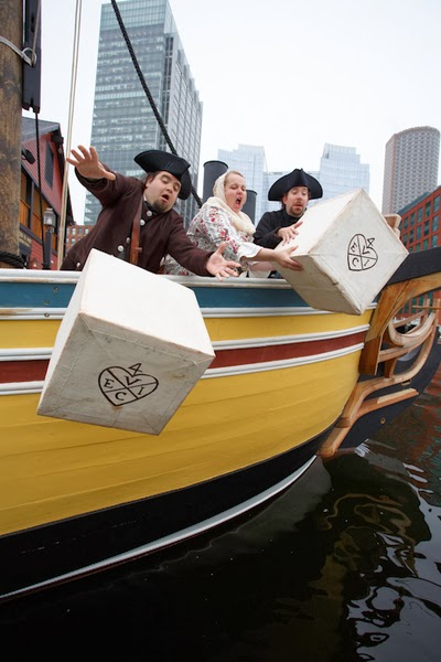 Alden Projects Spotlight Boston Tea Party Flyer Handbill