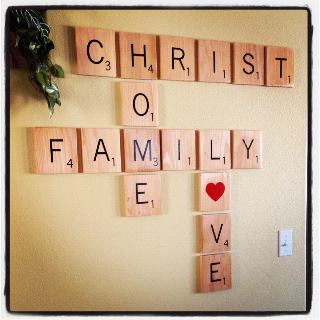 Anniethology Scrabble Wall Tiles