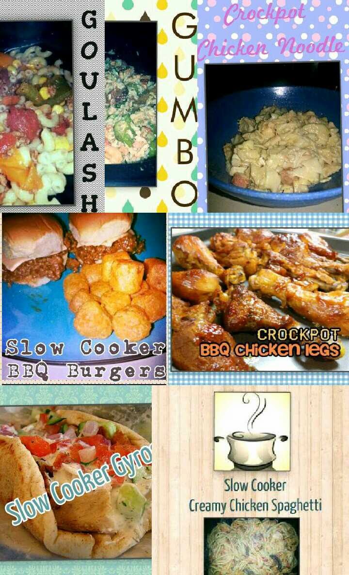 The Chintzy Lady 2 week slow cooker menu/ grocery list