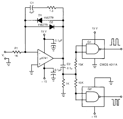 Build a Voltage to Frequency Converter Circuit Diagram 3