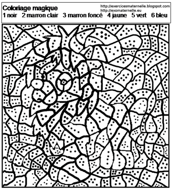 Coloriage Magique Grande Section Gratuit