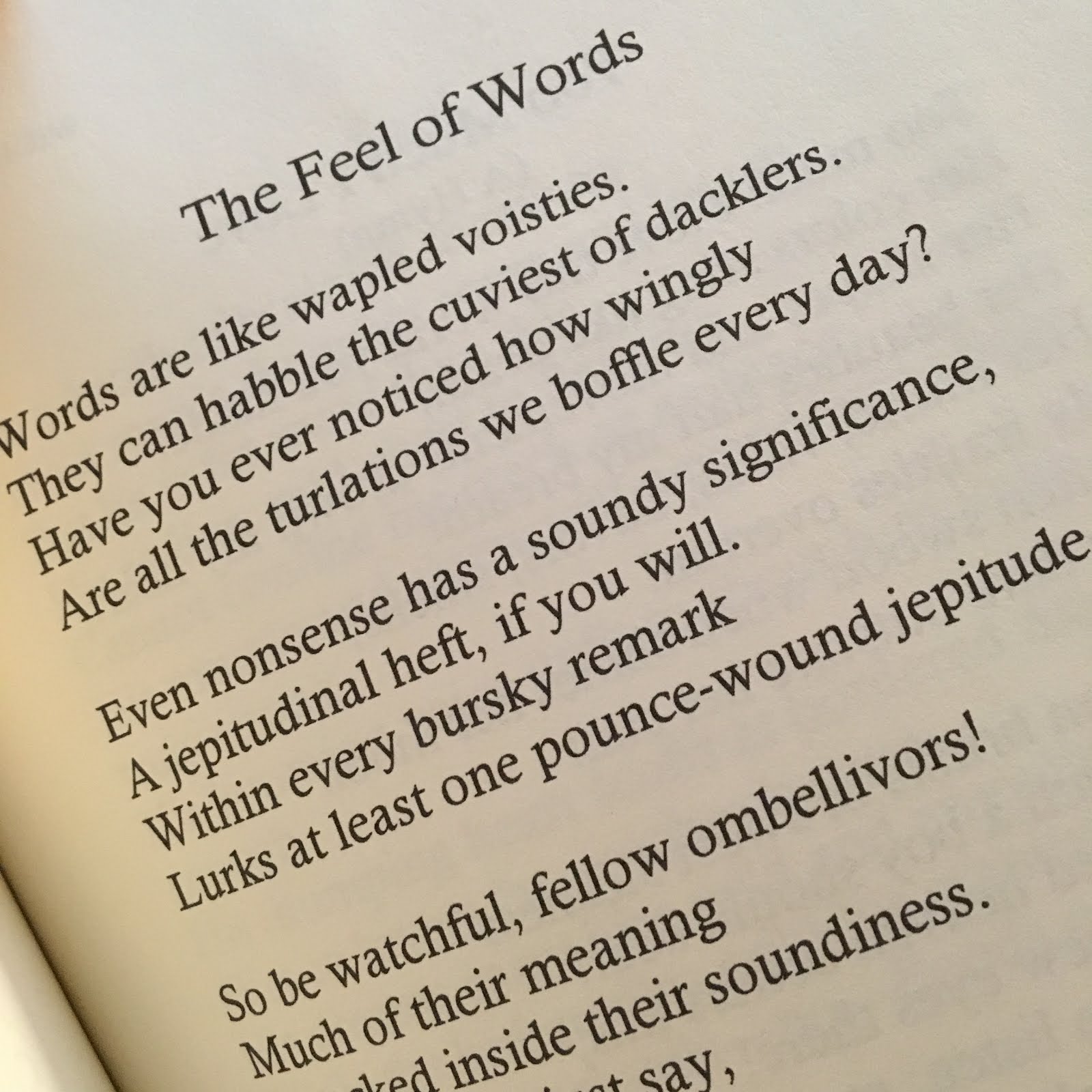 🎉 Gibberish poem. Examples of Gibberish. 20190304