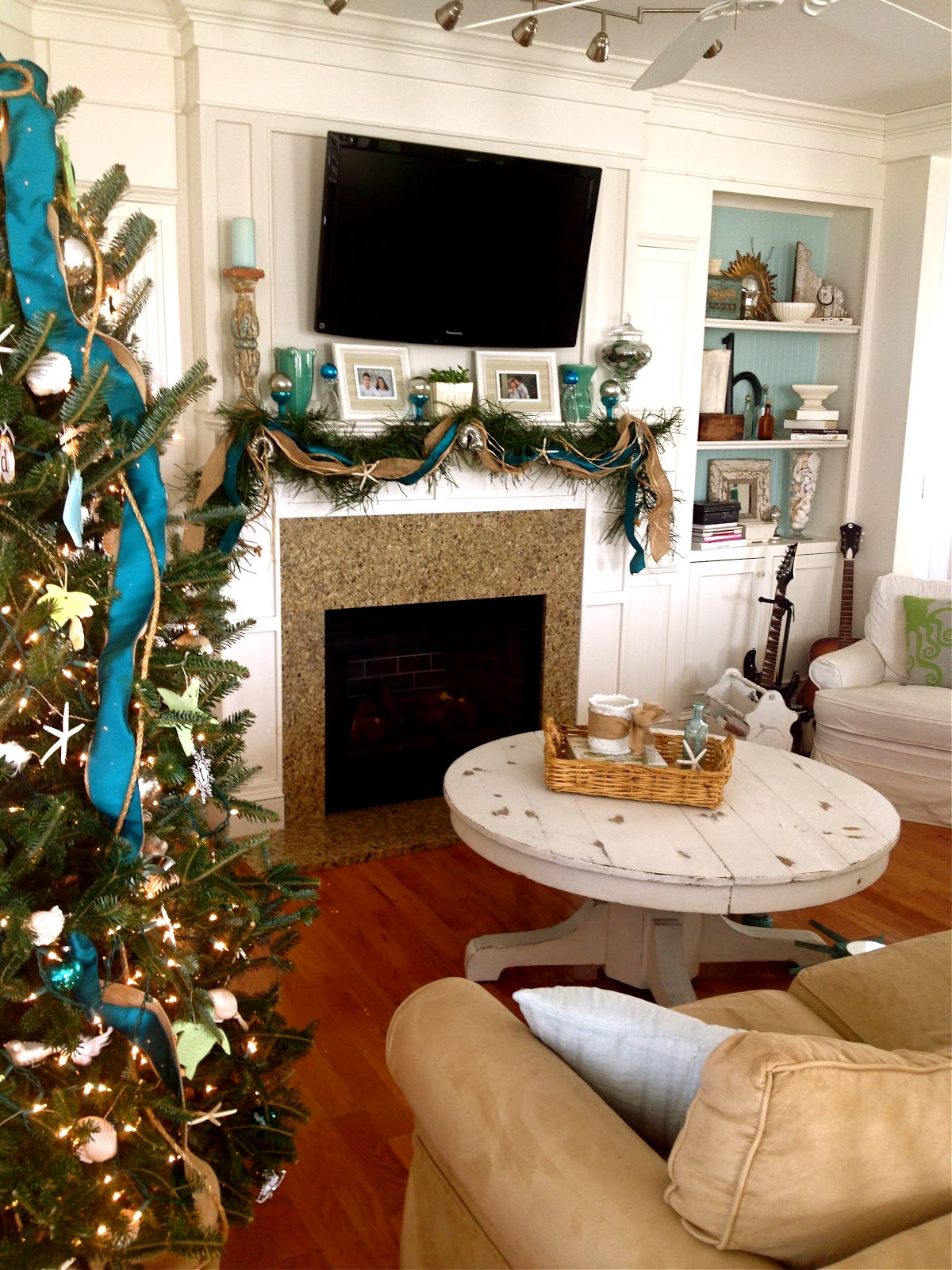 @ the beach: More Nautical/Coastal Christmas Decor