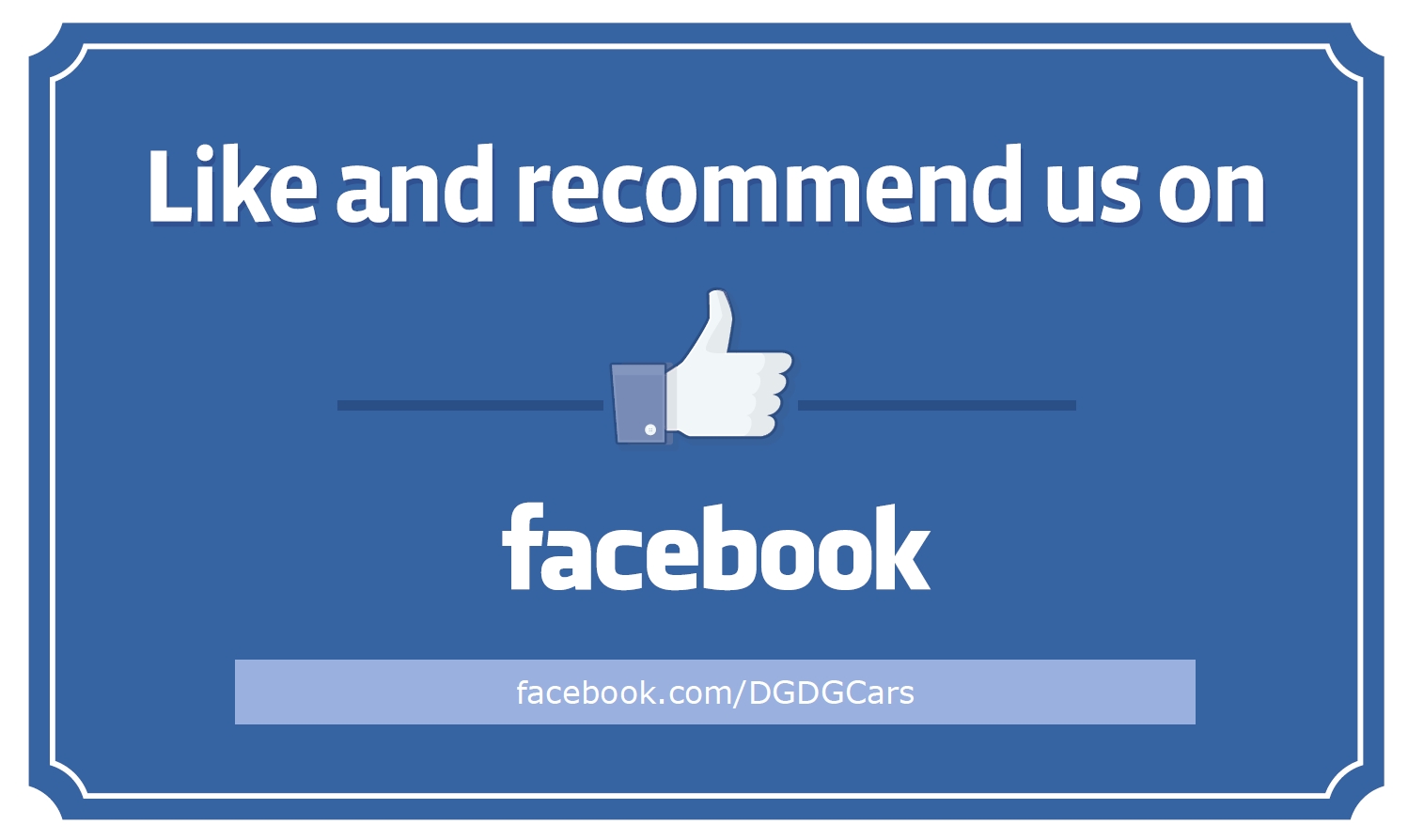 del grande dealer group like us on facebook like us on facebook poster ideas