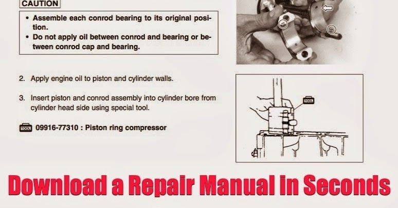 DOWNLOAD A Motorcycle Repar Manual: DOWNLOAD A Harley Softail Repair Manual