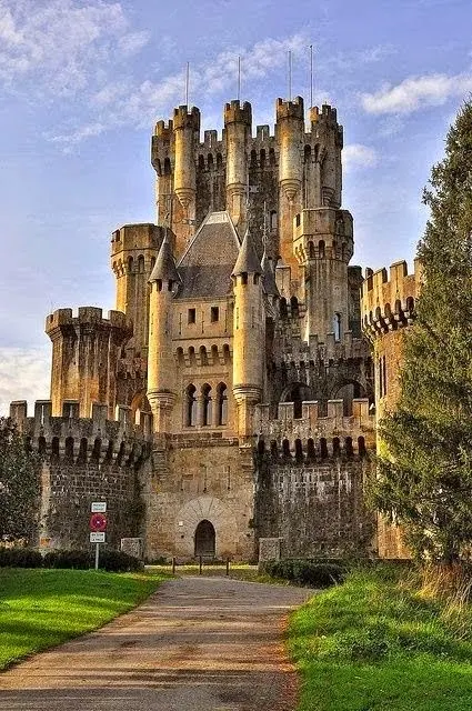 Castillo de Butròn in Gatika Spain 