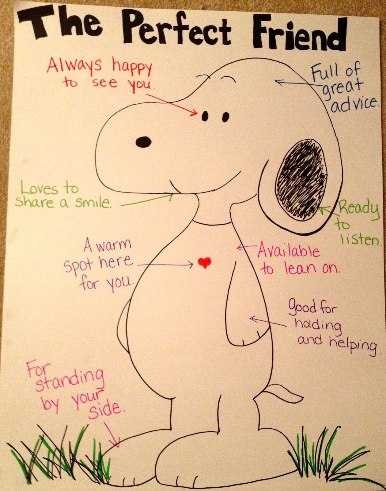 Snoopy Perfect Friend