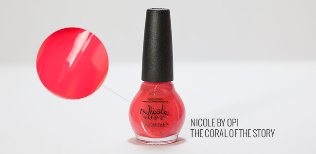 Nicole by OPI The Coral of the Story