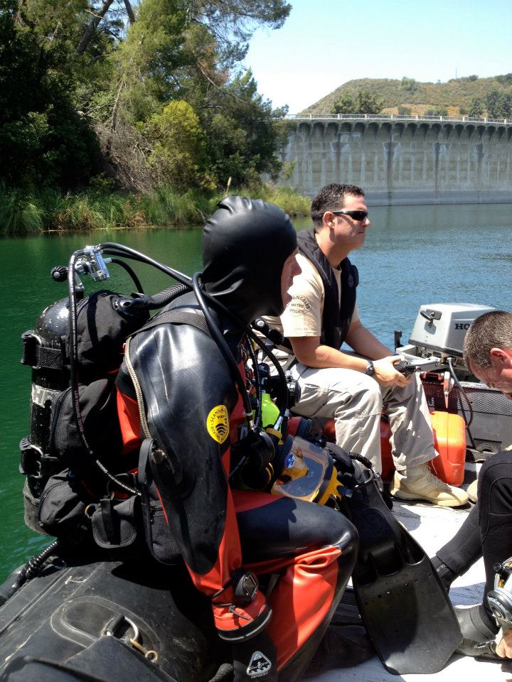 LAFD Dive Search and Rescue Team Dive Team in Action