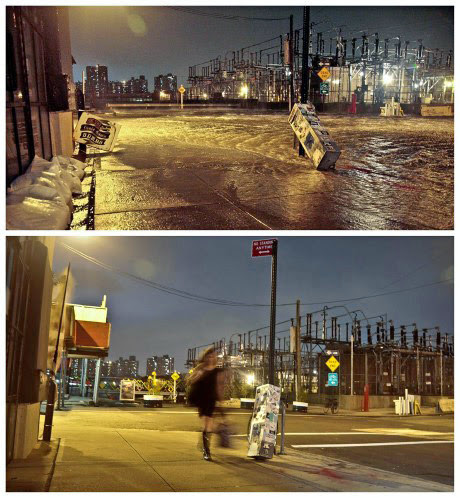 Damals Und Heute Spuren Von Hurrikan Sandy Gerrys Blog